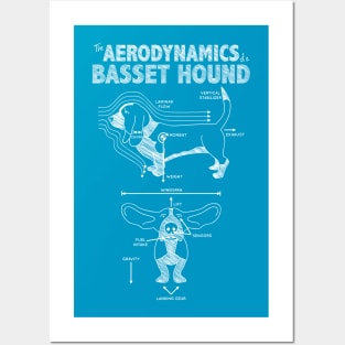 The Aerodynamics of a Basset Hound Posters and Art